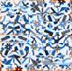 Azulejo Floral Symmetry